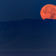 Moon setting over Venice Beach, California. Image: Christopher Polk/Getty Images